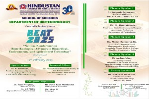 Department Of Biotechnology -National Conference on Biotechnological Advances in Biomedical,Environmental and Agricultural Technology (Beat-2025)on 12th February